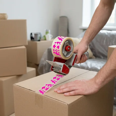 Adhesive Tape for a Well-Sealed Move